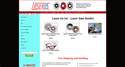 Desktop Screenshot of laserusinc.com